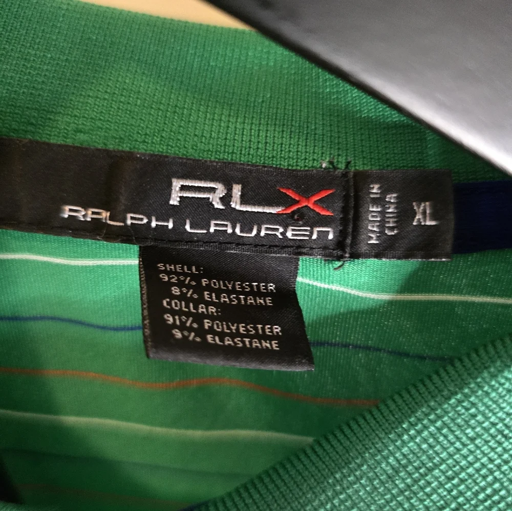Ralph Lauren RLX Performance Mens Golf Polo Pinehurst 1895 Sz XL